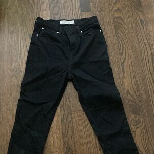 Levi Strauss Signature High Rise Super Skinny Jeans - Black.